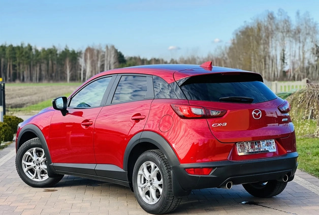 Mazda CX-3 cena 58900 przebieg: 128454, rok produkcji 2016 z Wolbrom małe 562